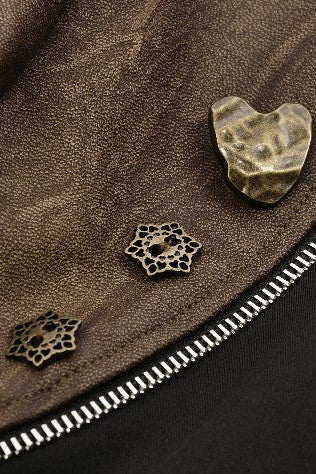 Airborne Corsair – Steampunk Crop Jacket - Image 8