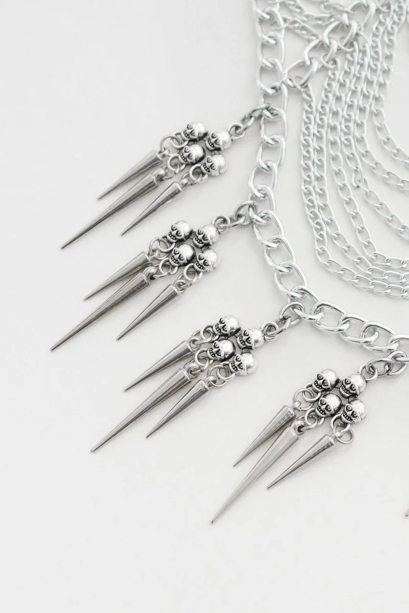 Witch Bride of the Underworld – Convertible Chain Shroud - Image 11