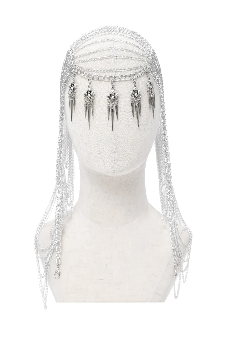 Witch Bride of the Underworld – Convertible Chain Shroud - Image 3