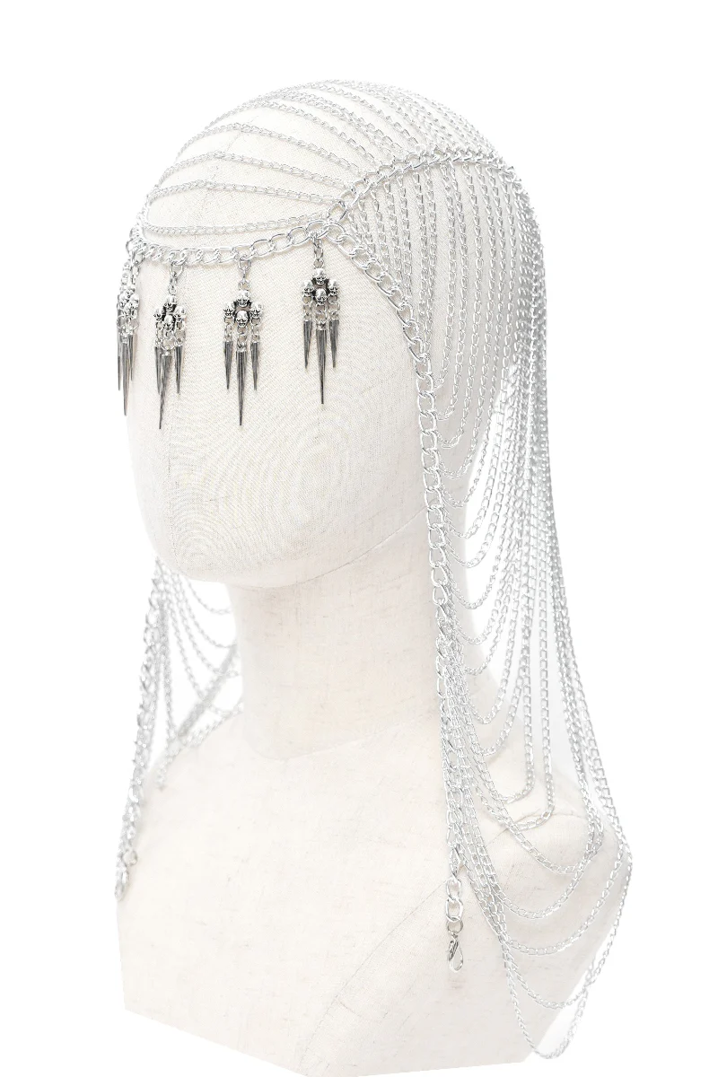 Witch Bride of the Underworld – Convertible Chain Shroud - Image 8