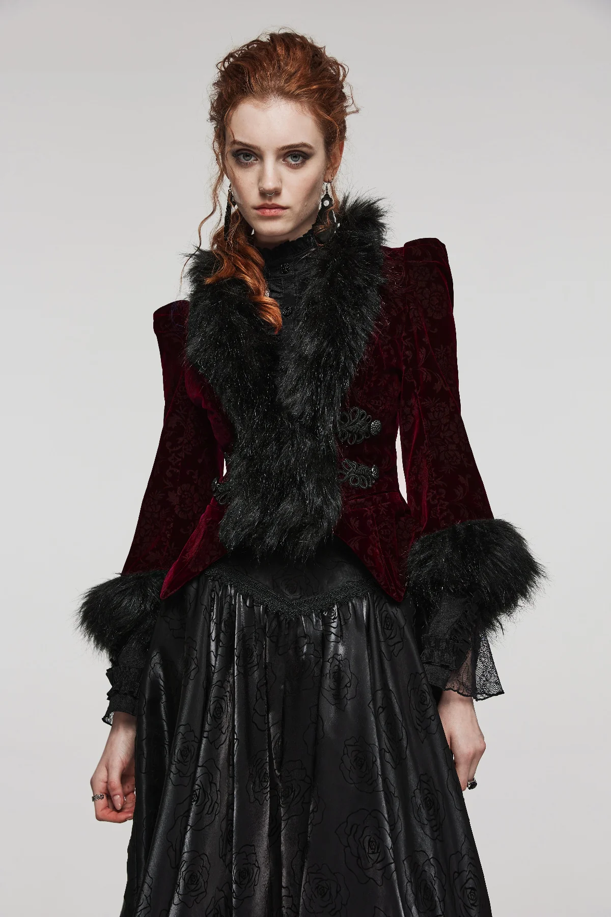 Baroness Isolde Frost Jacket in Red - Image 3