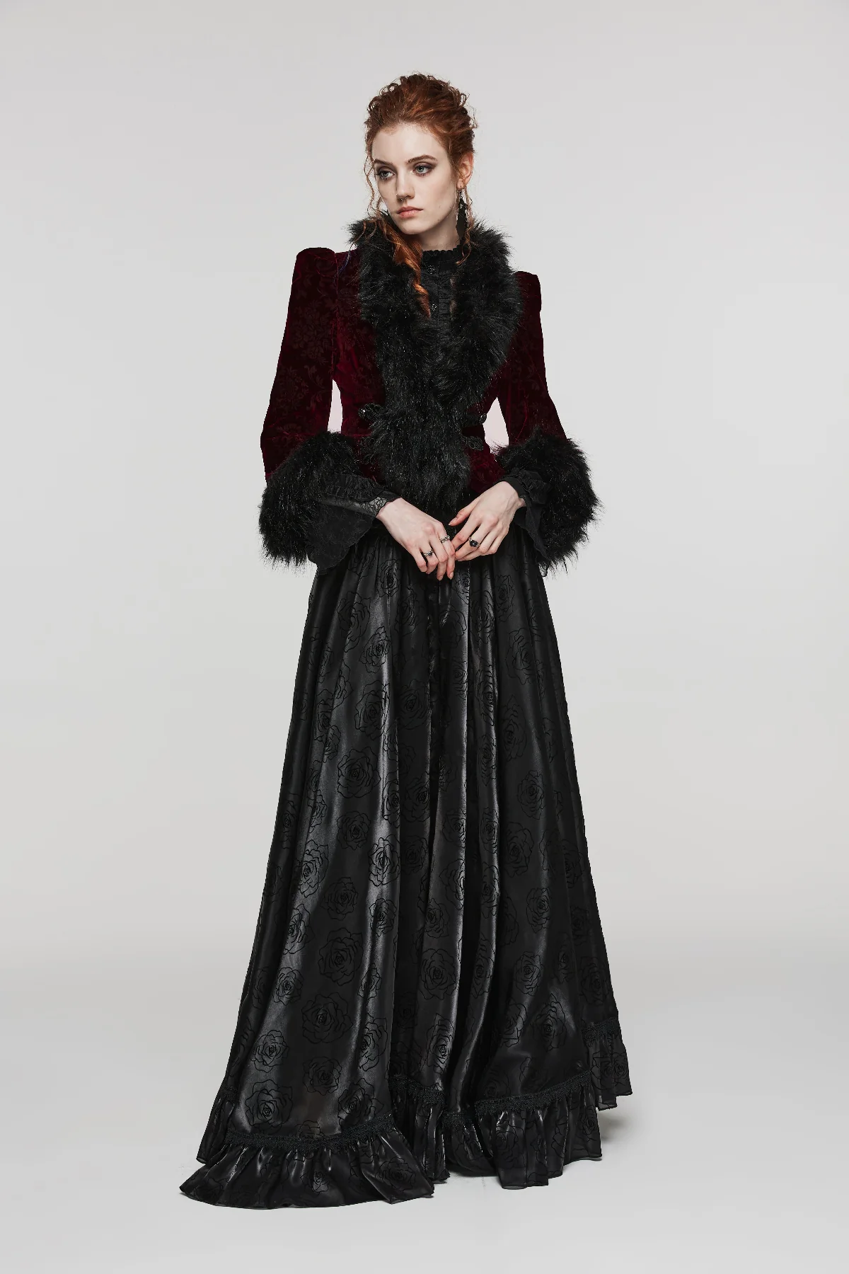 Baroness Isolde Frost Jacket in Red - Image 5