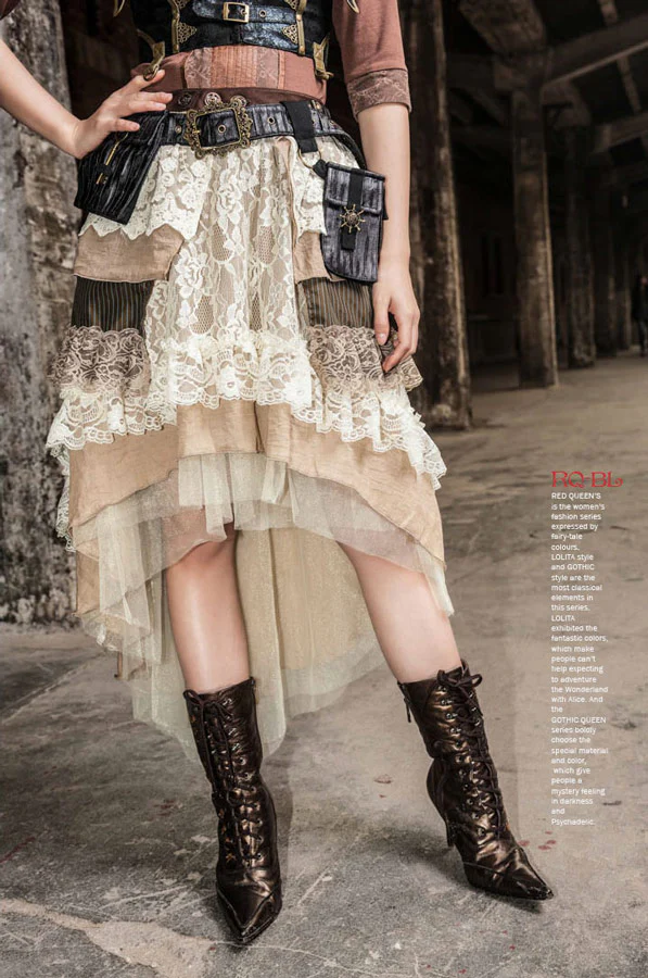 Baroness Steamy Steampunk Skirt - Image 3