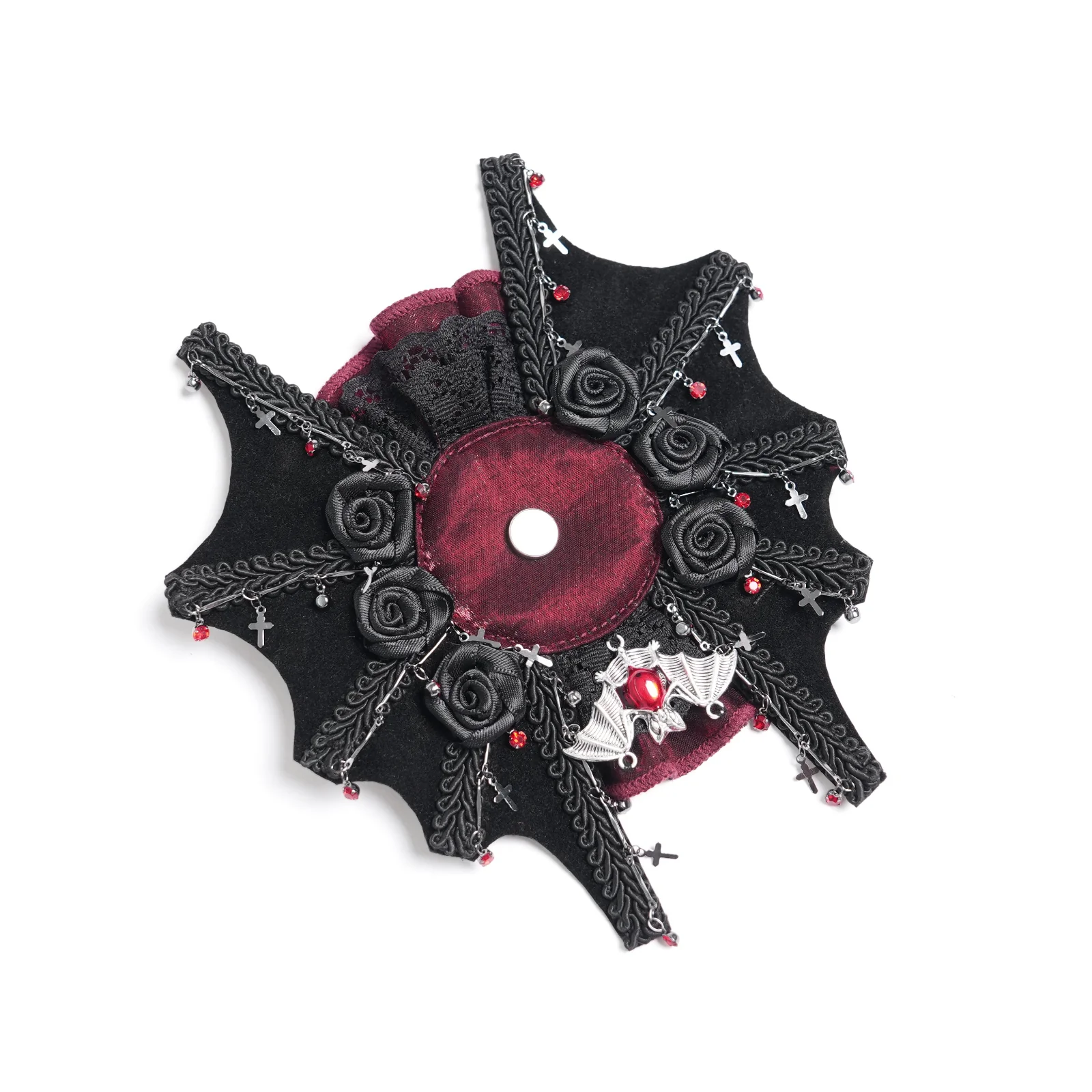 Batlace Rosette Hair Clip - Image 2