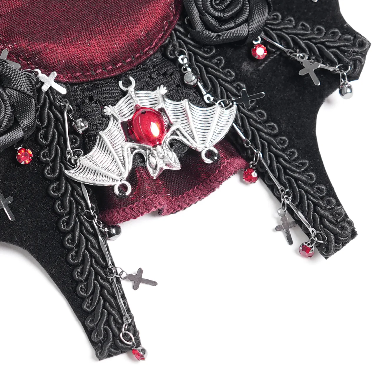 Batlace Rosette Hair Clip - Image 4