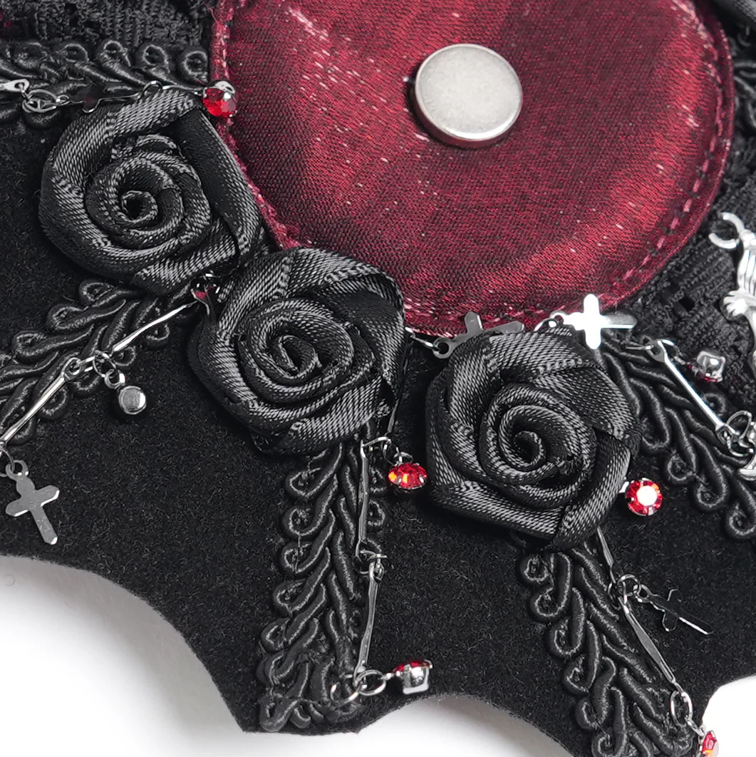 Batlace Rosette Hair Clip - Image 5