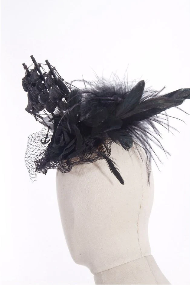 Black Pearl Head Piece - Image 3