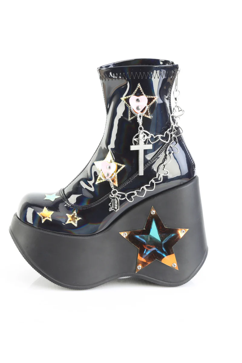 Night Signal Wedge Platform Boots - Image 2