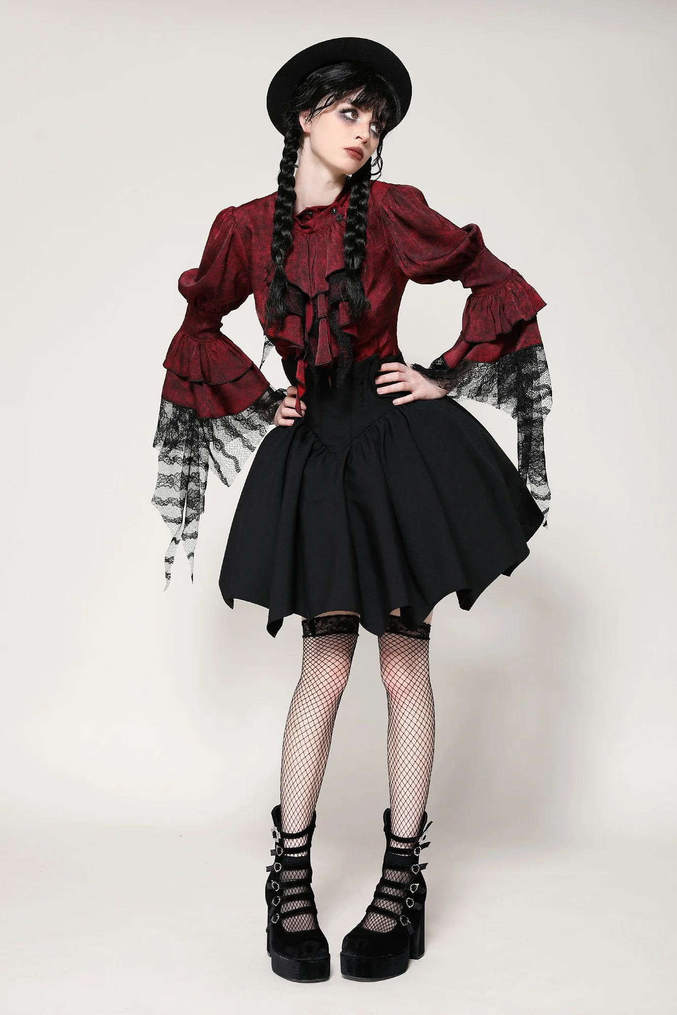 Blood Kiss Victorian Blouse - Image 2