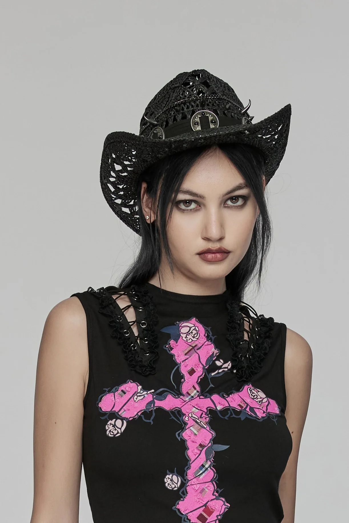 Bloodmoon Tribe Cowboy Hat - Image 3