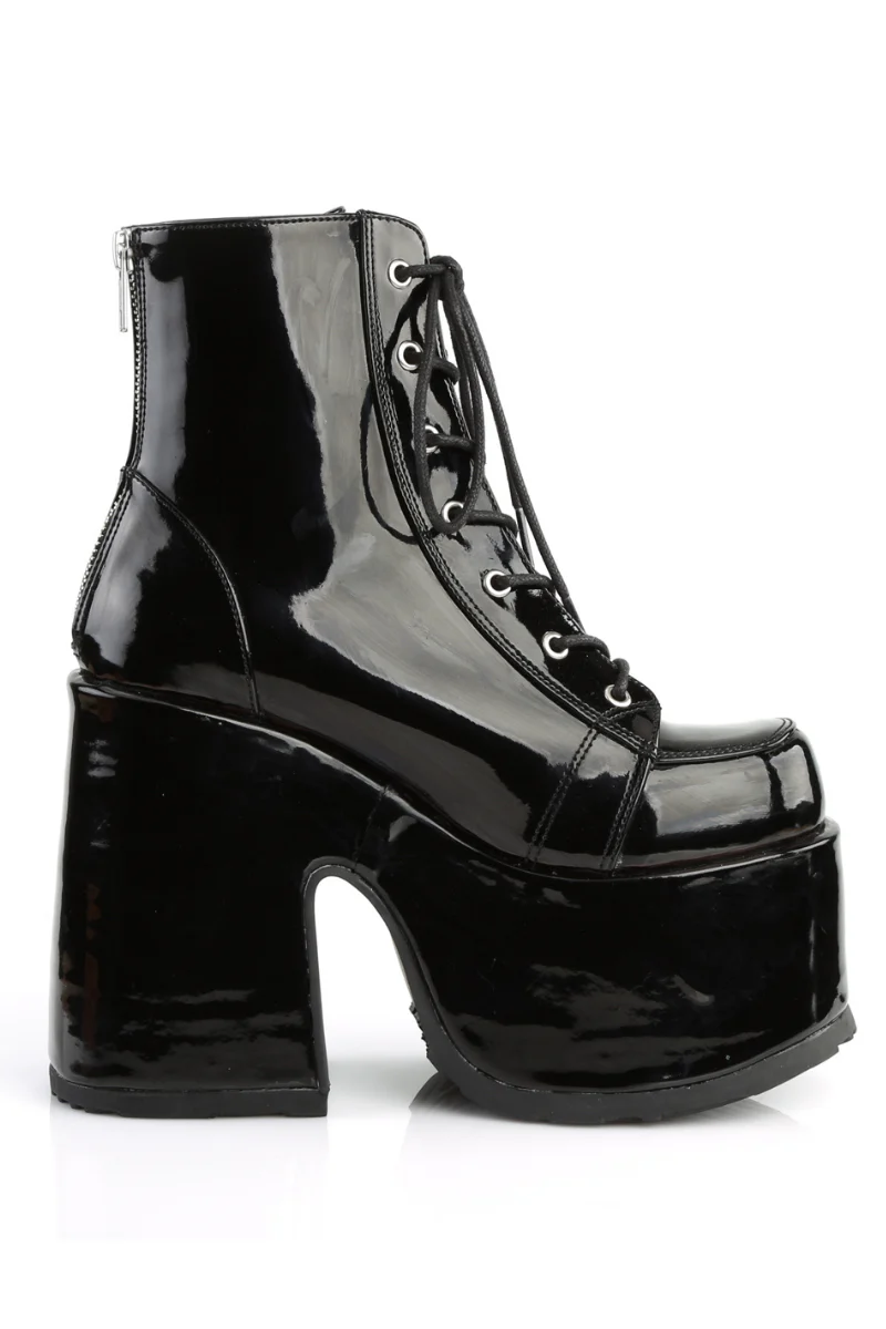 Obsidian Cut-Out Platform Boots - Image 2