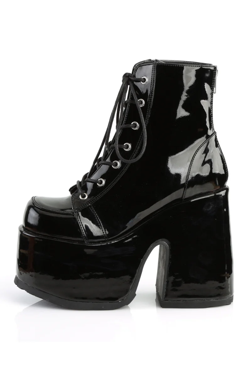 Obsidian Cut-Out Platform Boots - Image 4