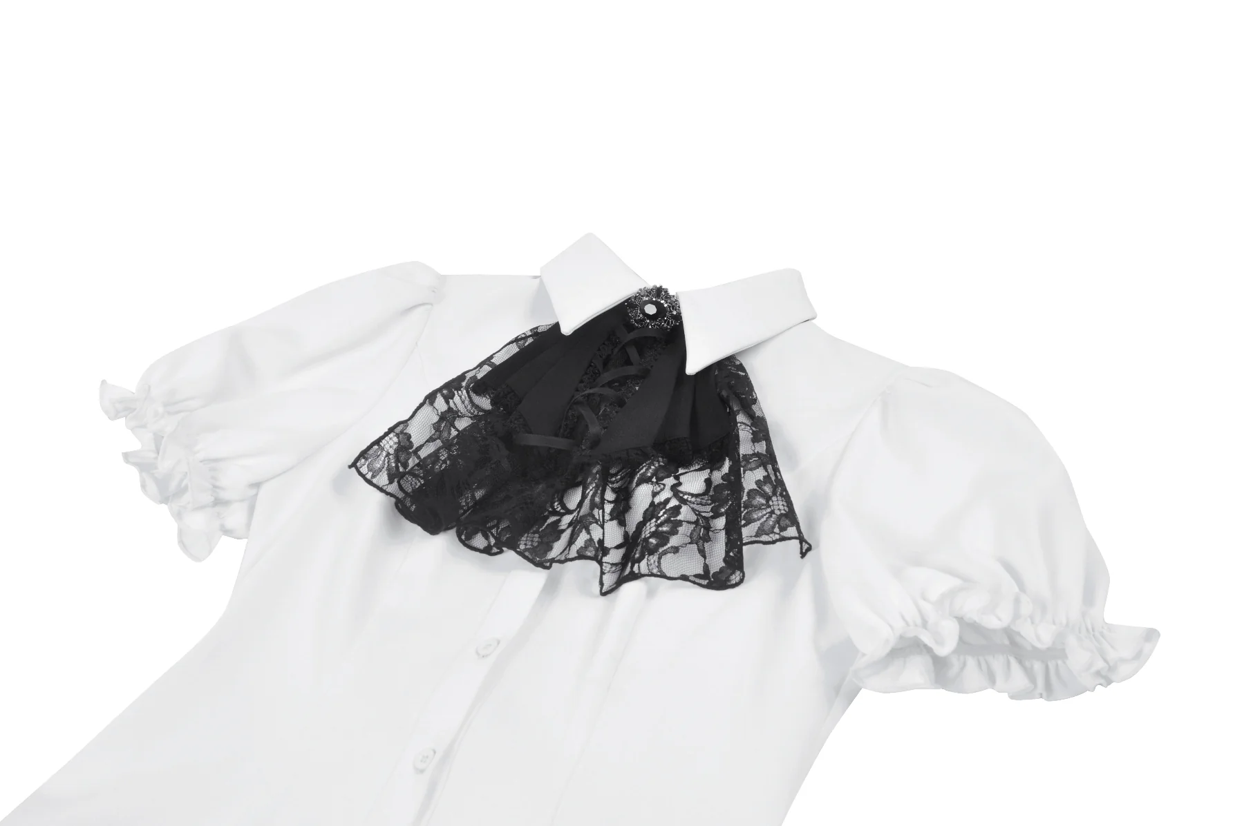 Château Lace Cravat Top - Image 7