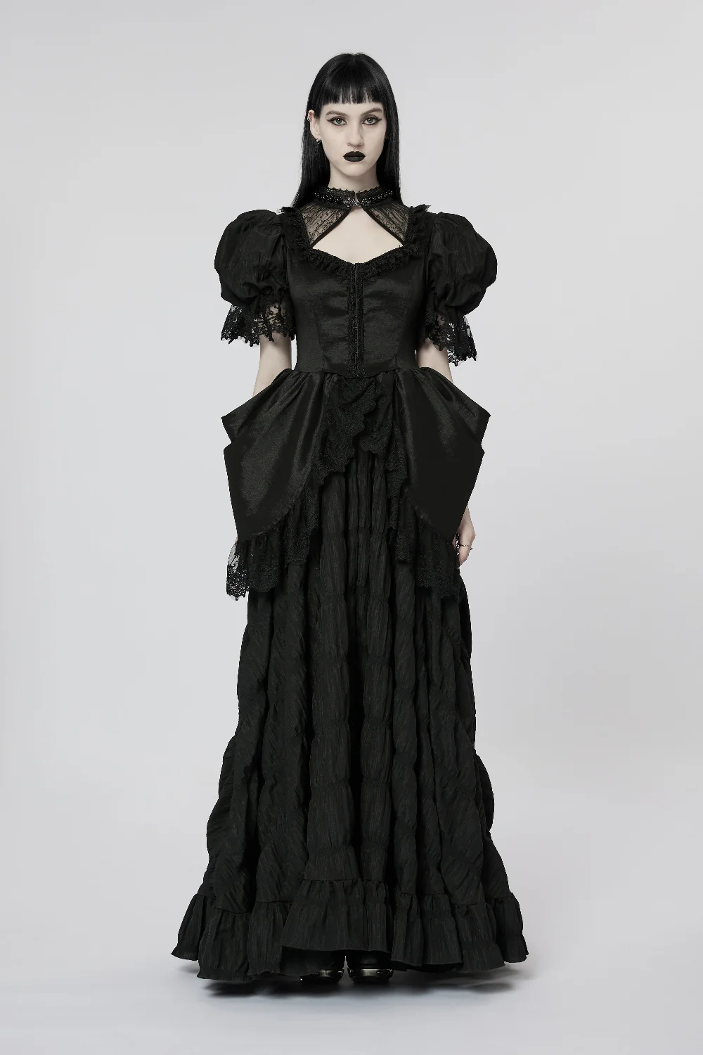 Countess Evernight – 18th Century-Inspired Victorian Gothic Ball Gown