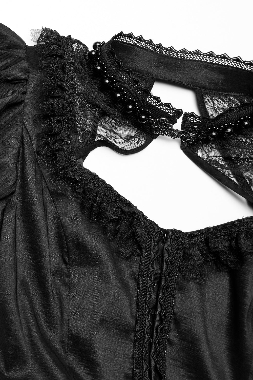 Countess Evernight – 18th Century-Inspired Victorian Gothic Ball Gown - Image 8