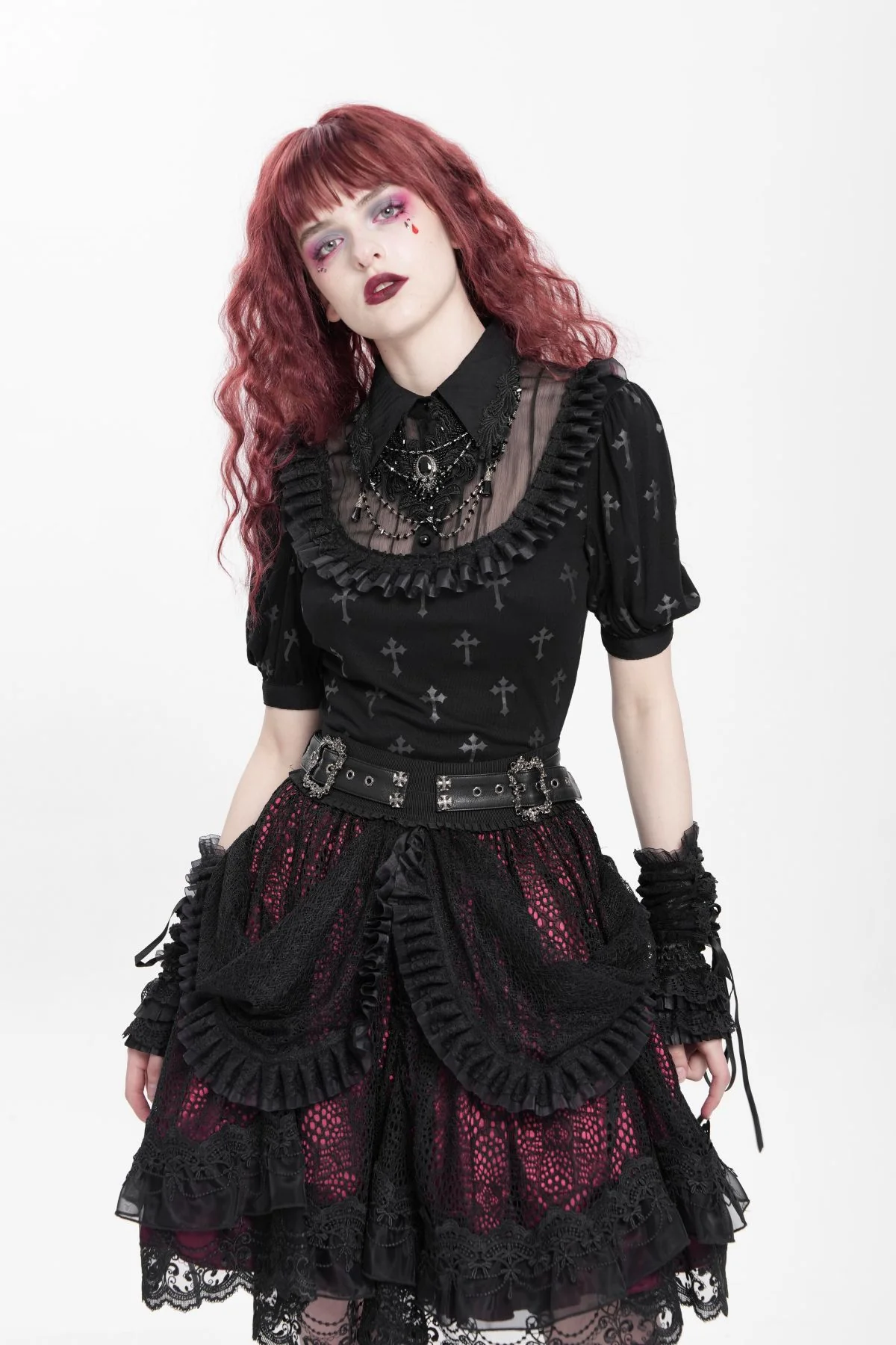 Crossveil of Carmilla Blouse - Image 2