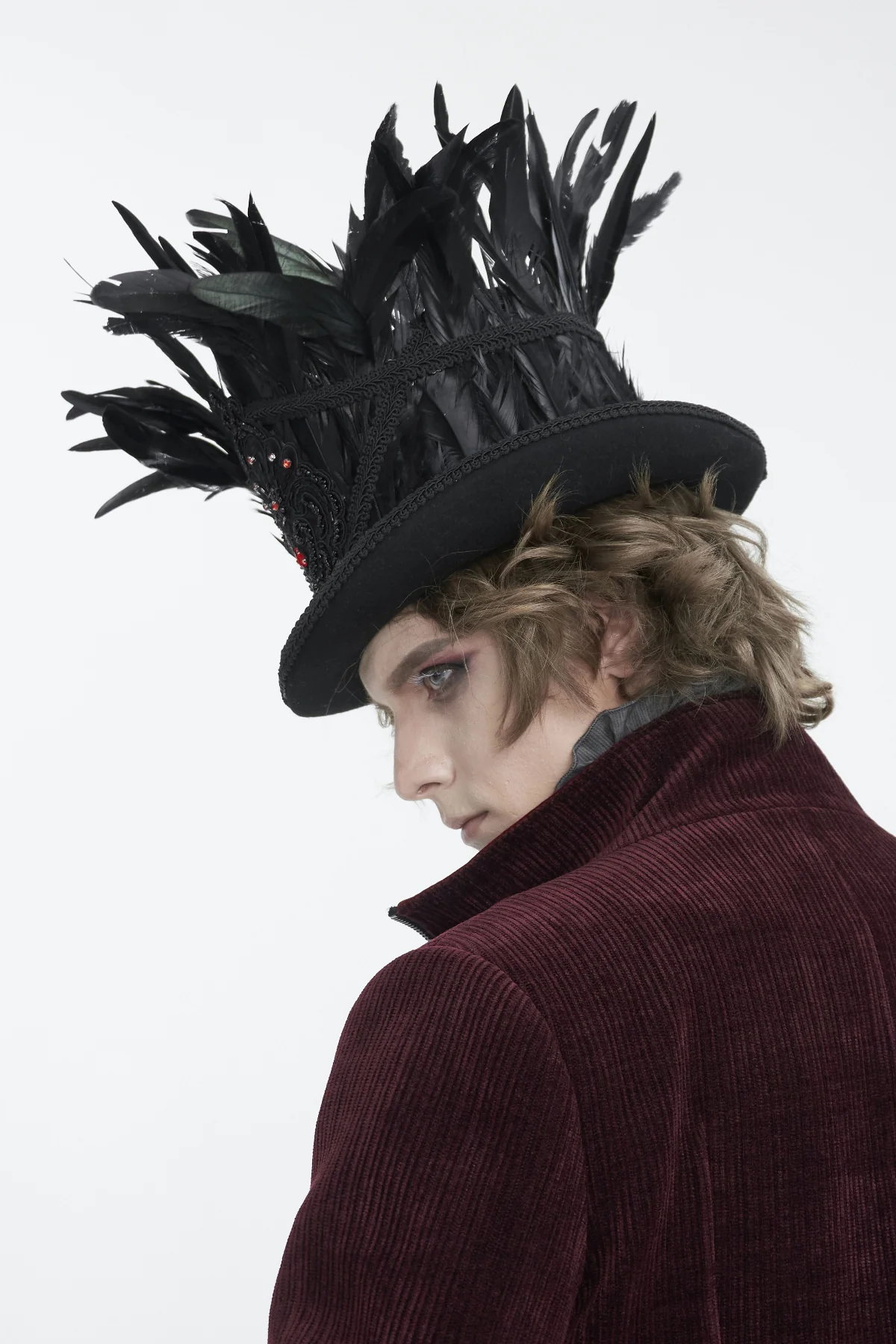 Crown of the Raven King - Victorian Top Hat - Image 3