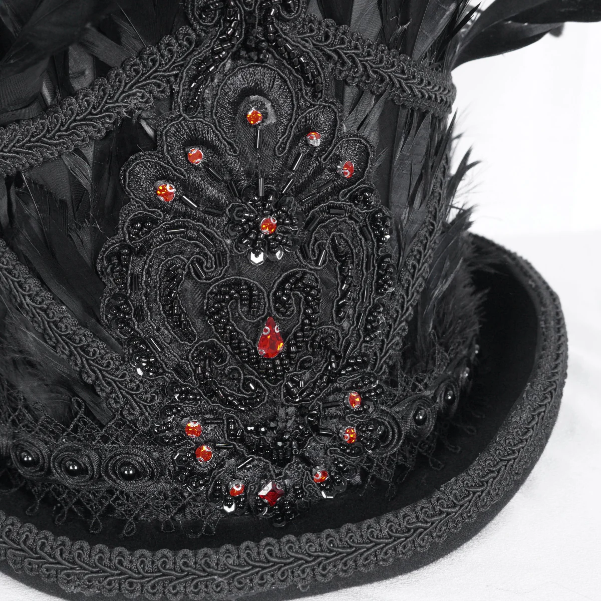 Crown of the Raven King - Victorian Top Hat - Image 9
