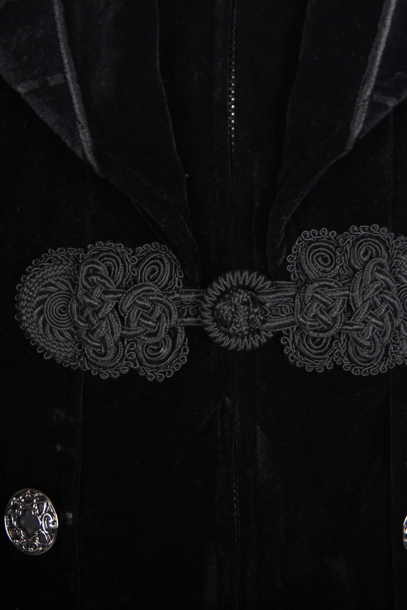 Victorian Gentleman Velvet Tailcoat - Image 6
