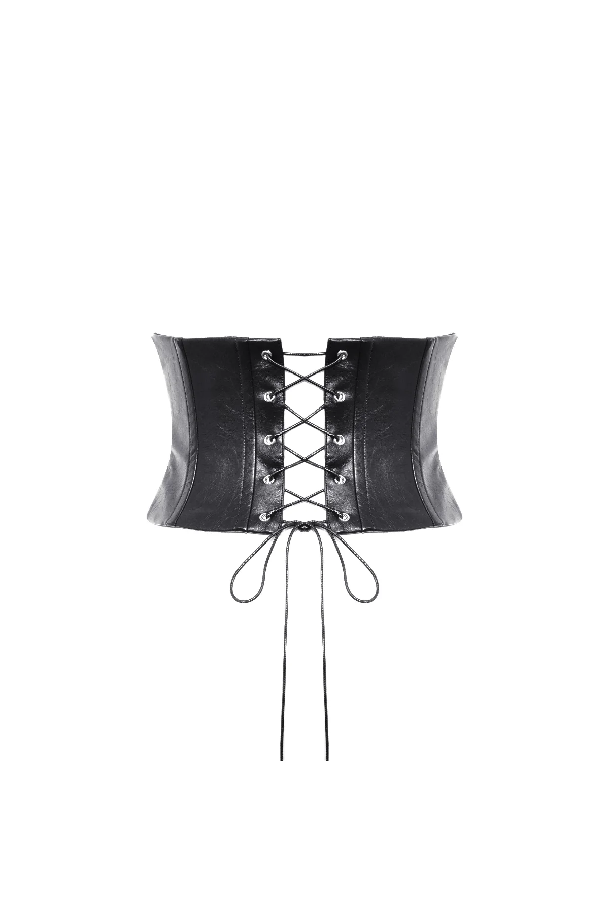 Triple Threat Waist Belt – Punk Buckle Corset - Image 5