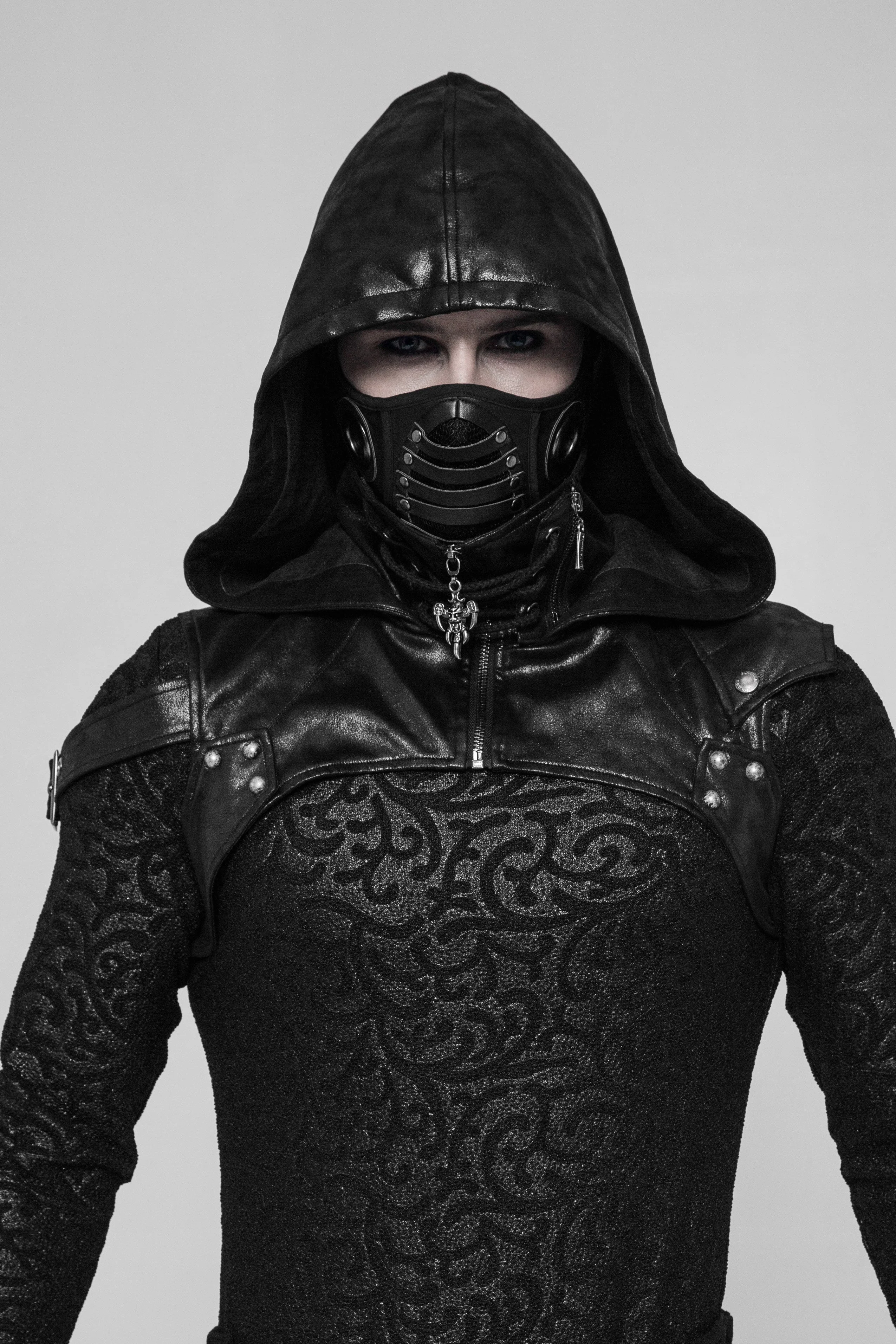 Cybernet - Post-Apocalyptic Hooded Shoulder Harness