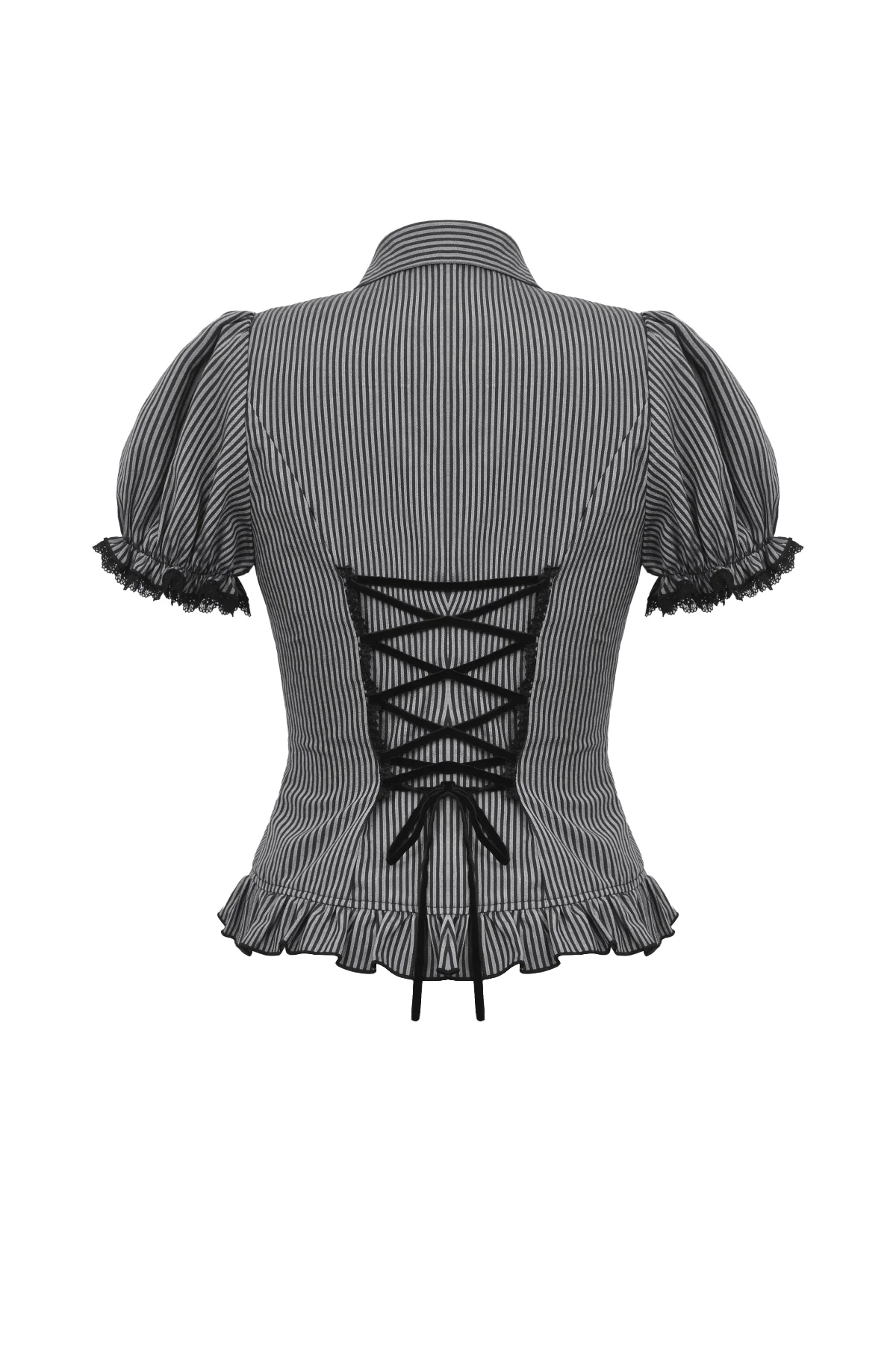 Dark Academy Pinstripe Bodice - Image 3