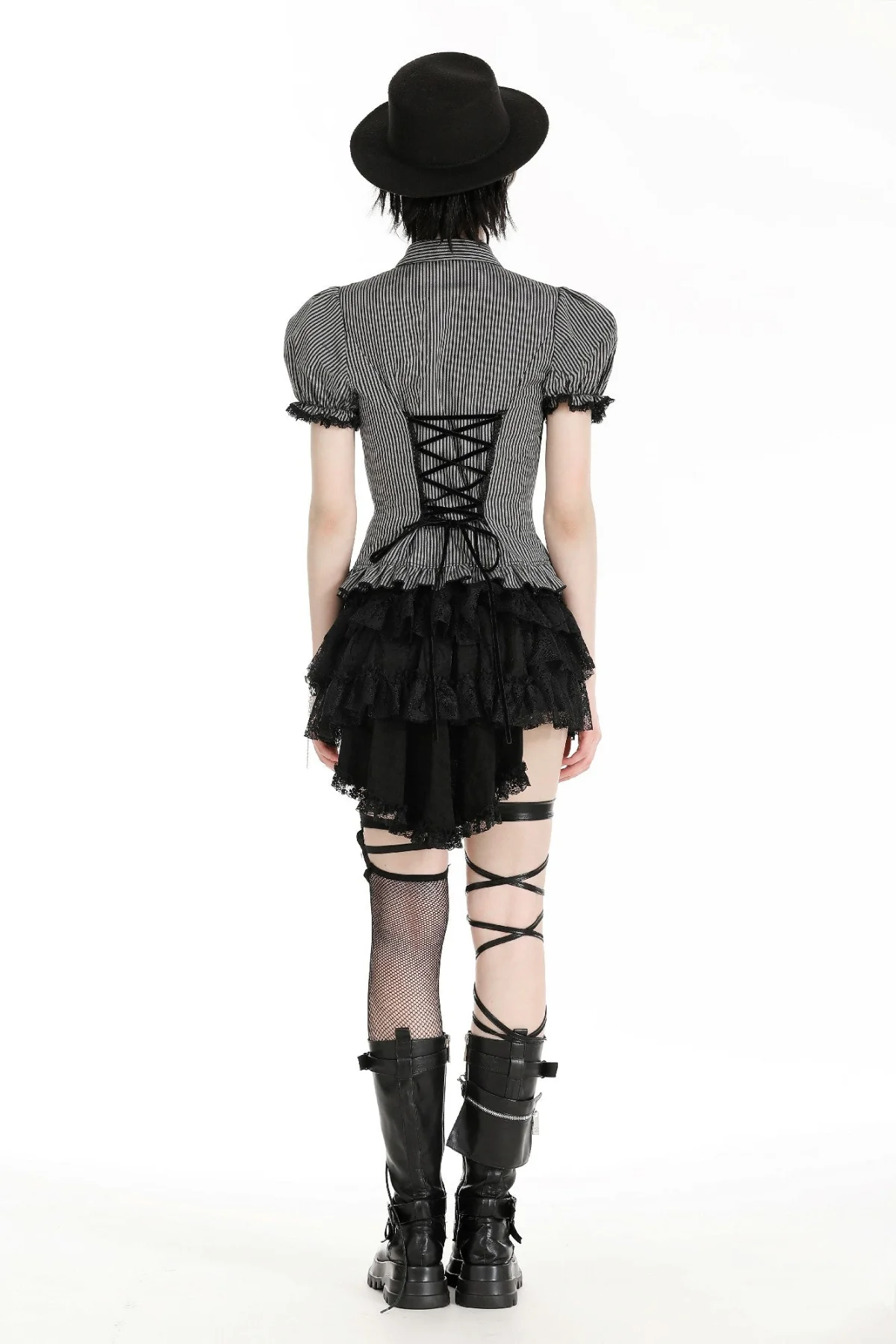 Dark Academy Pinstripe Bodice - Image 7