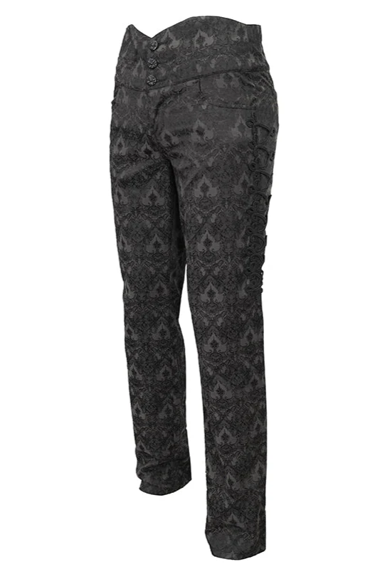 Dark Aristocrat Jacquard Pants - Image 5