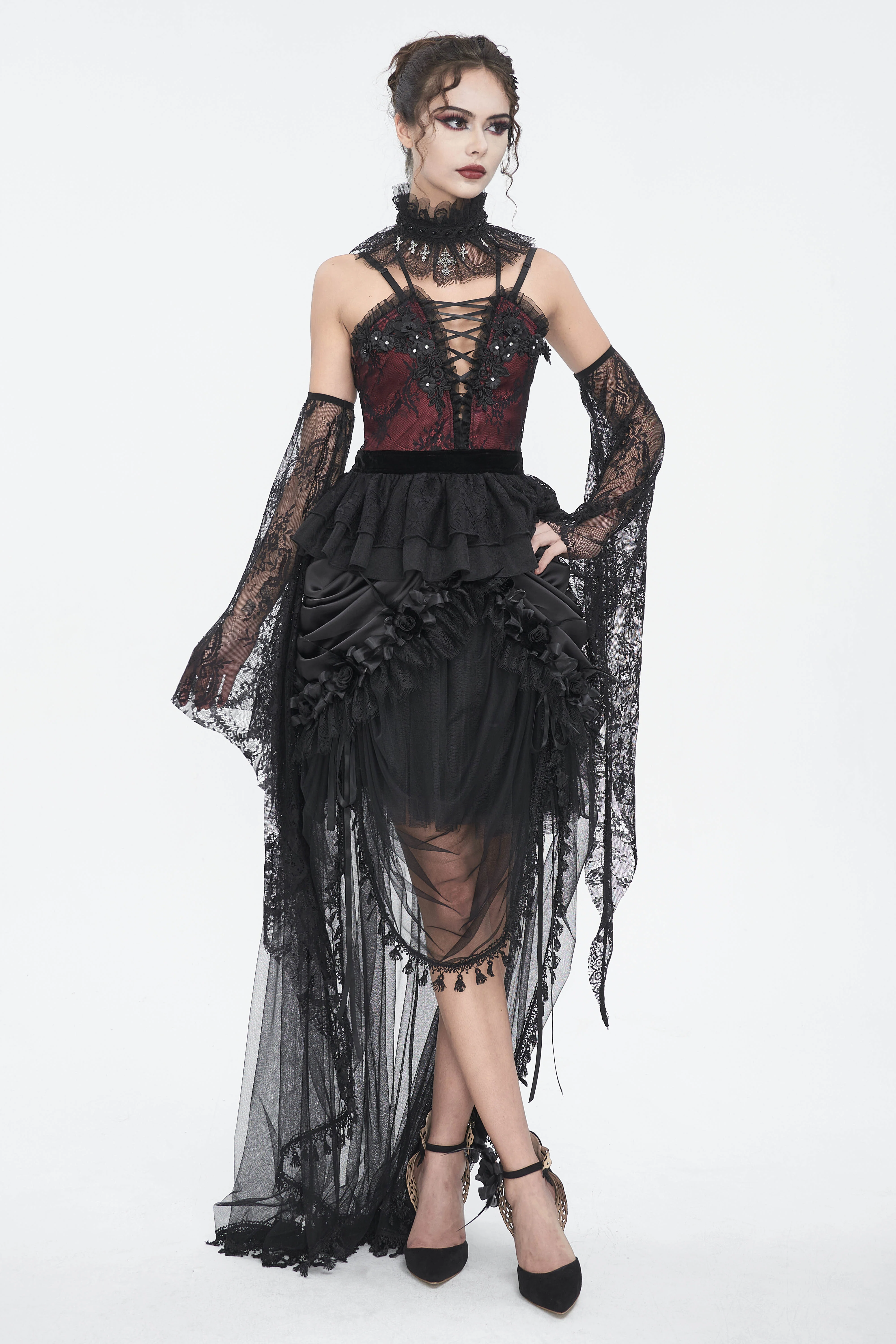 Dark Blossom Masquerade Skirt - Image 3