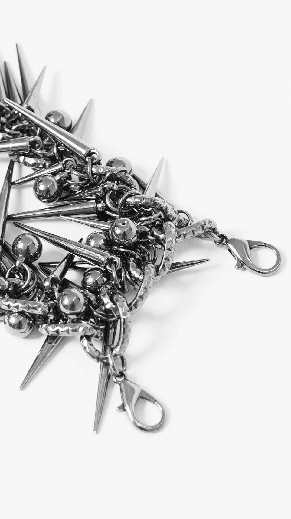 Impaler Queen – Double Spike Chain Collar - Image 8