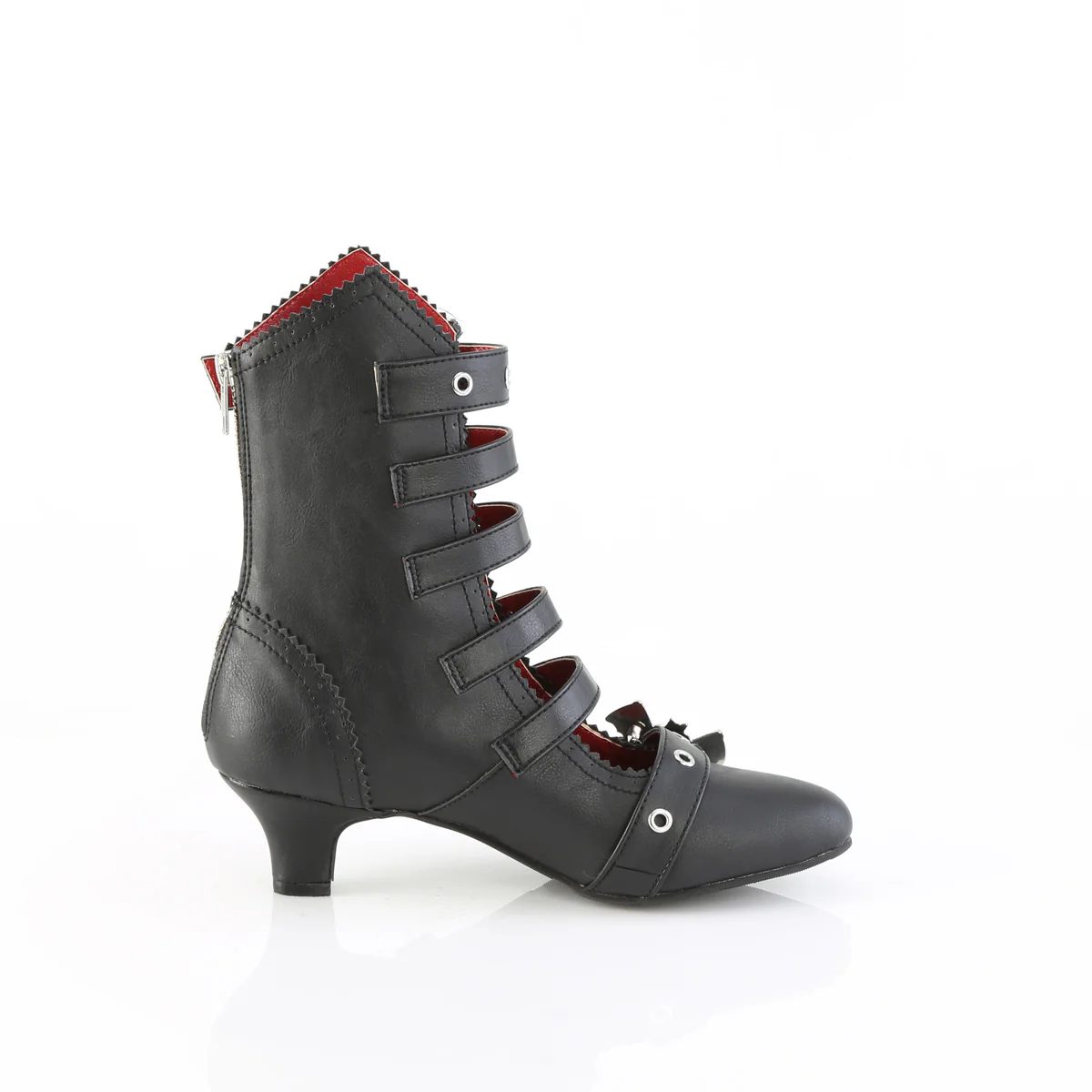 Draculine Bat Buckle Boots - Image 2