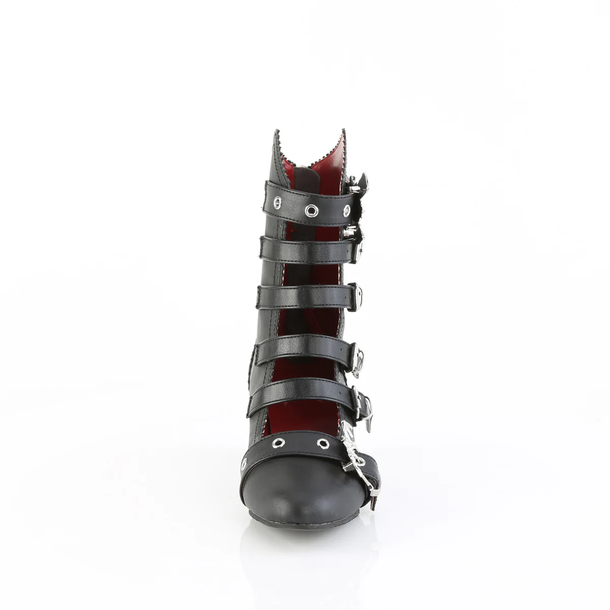Draculine Bat Buckle Boots - Image 5