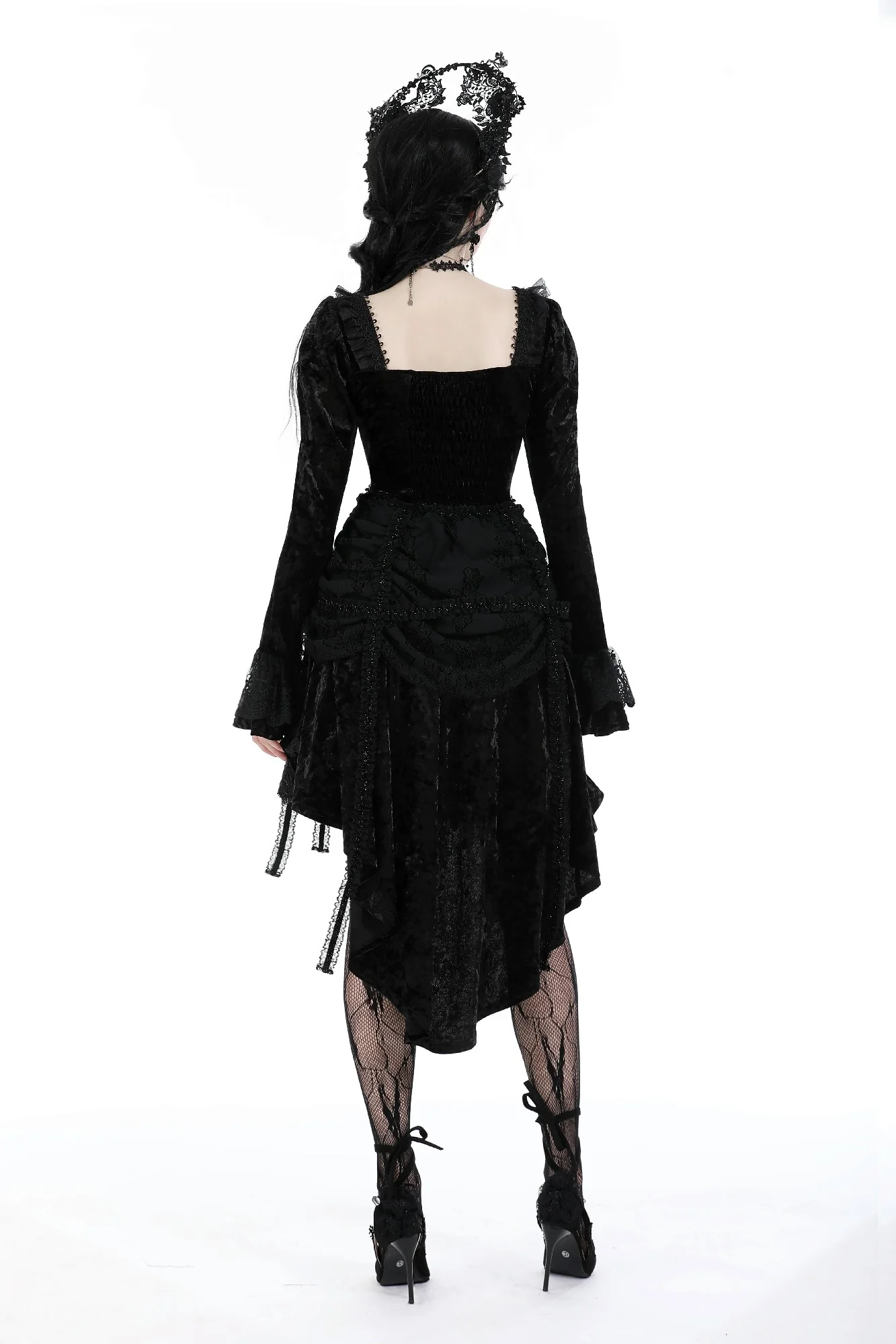 Duchess of Eastmarch – High-Low Gothic Dress - Image 7