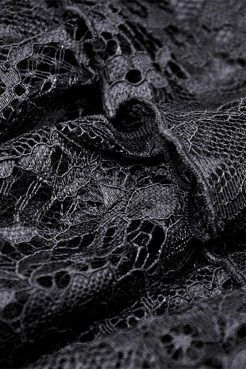 Dark Faerie Lace Dress - Image 7