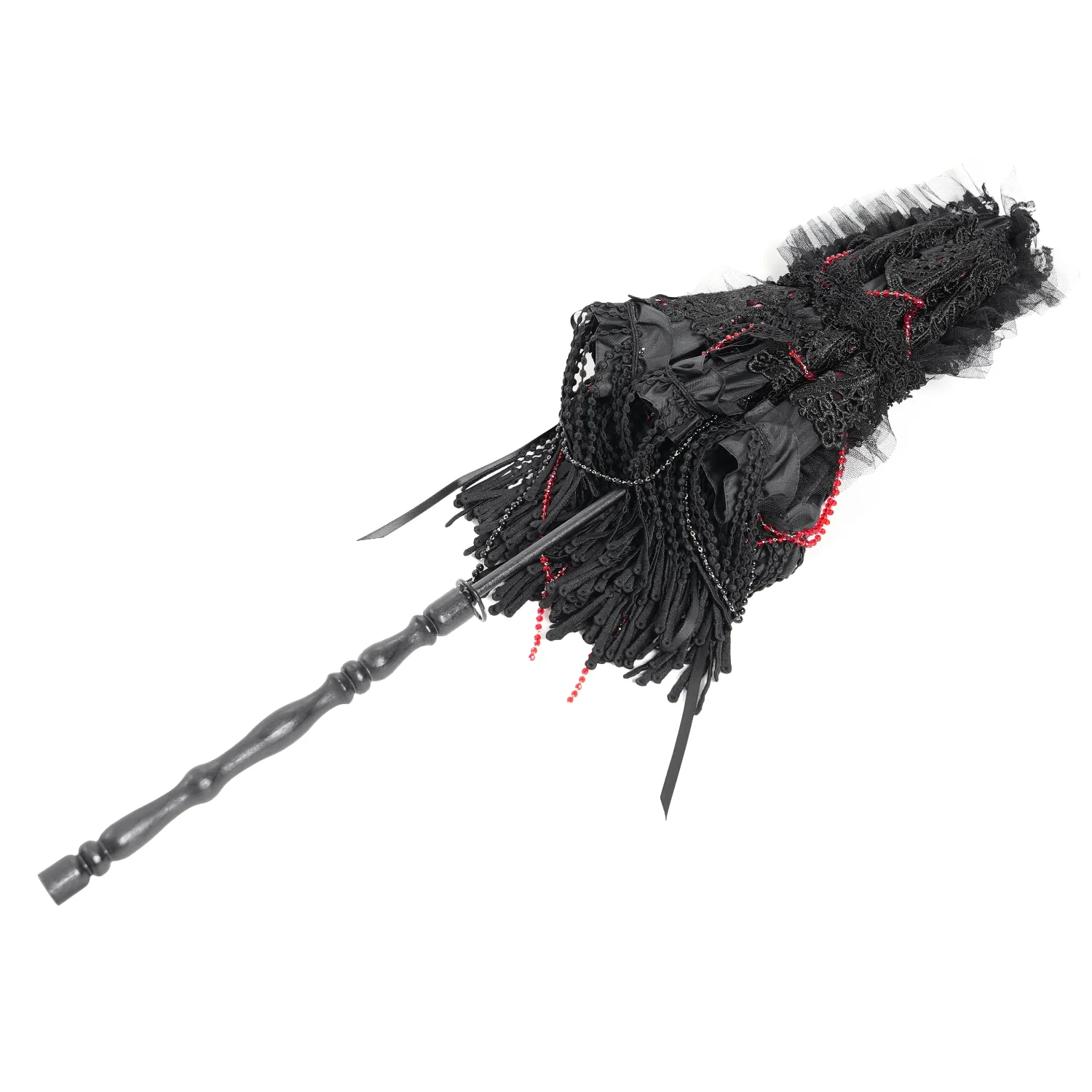 Duchess Ravenscroft’s Garden Shade with Red Bead Details - Image 5