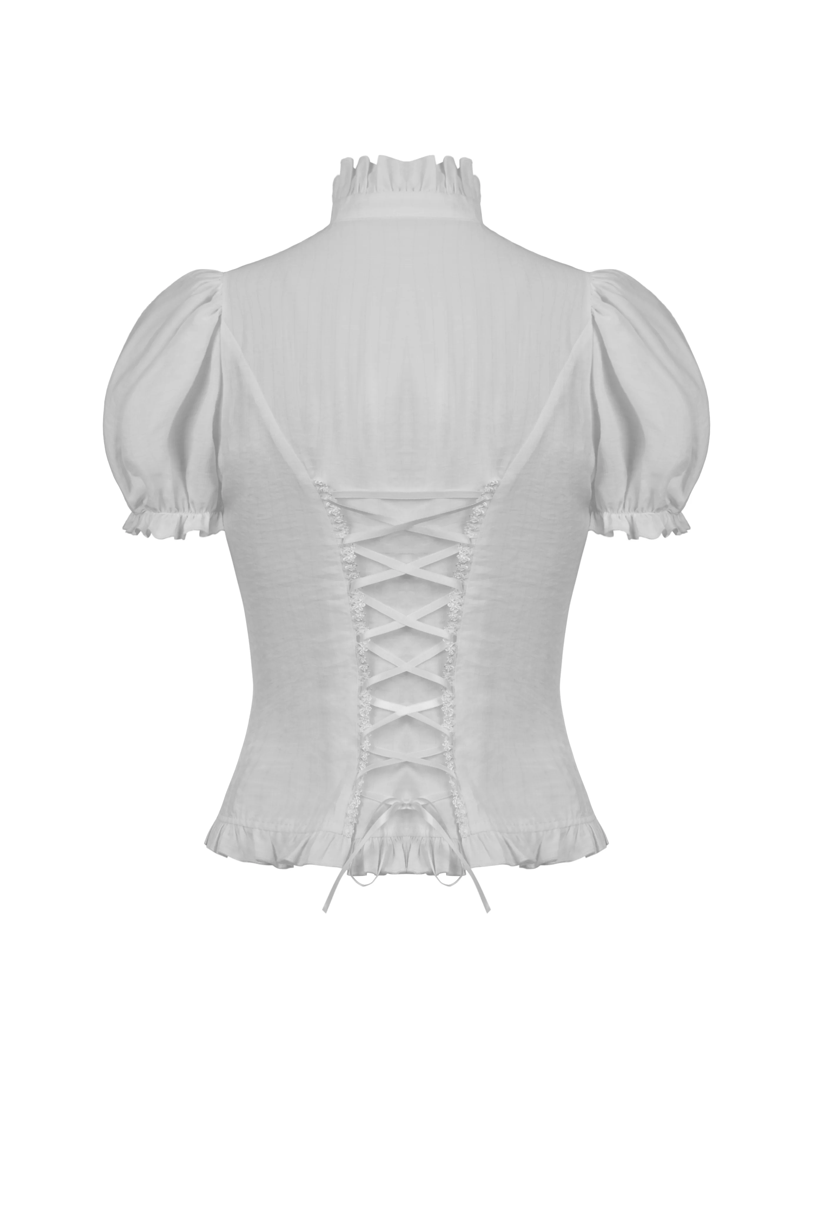 Eleanor White Blouse - Image 6