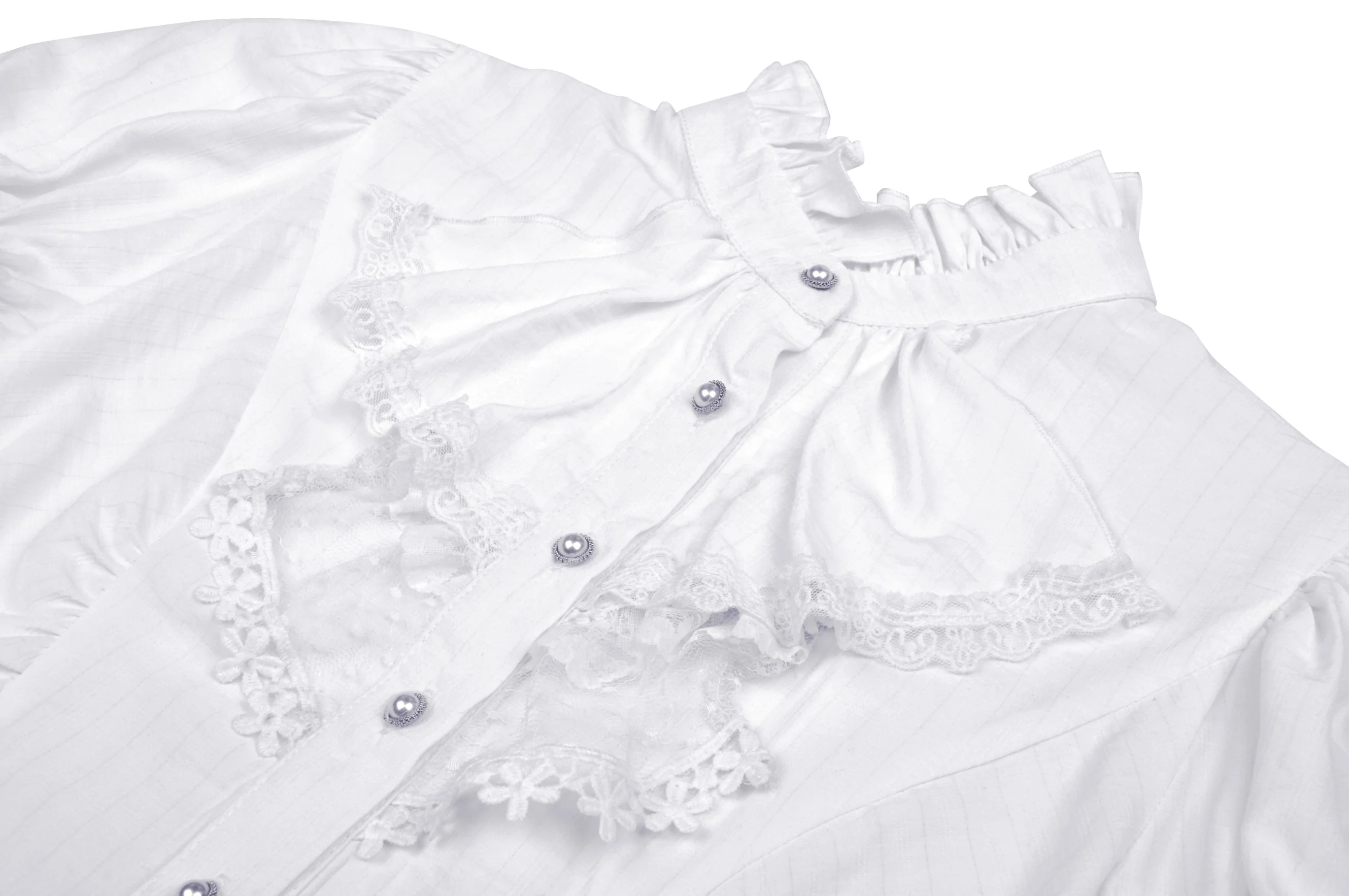 Eleanor White Blouse - Image 8