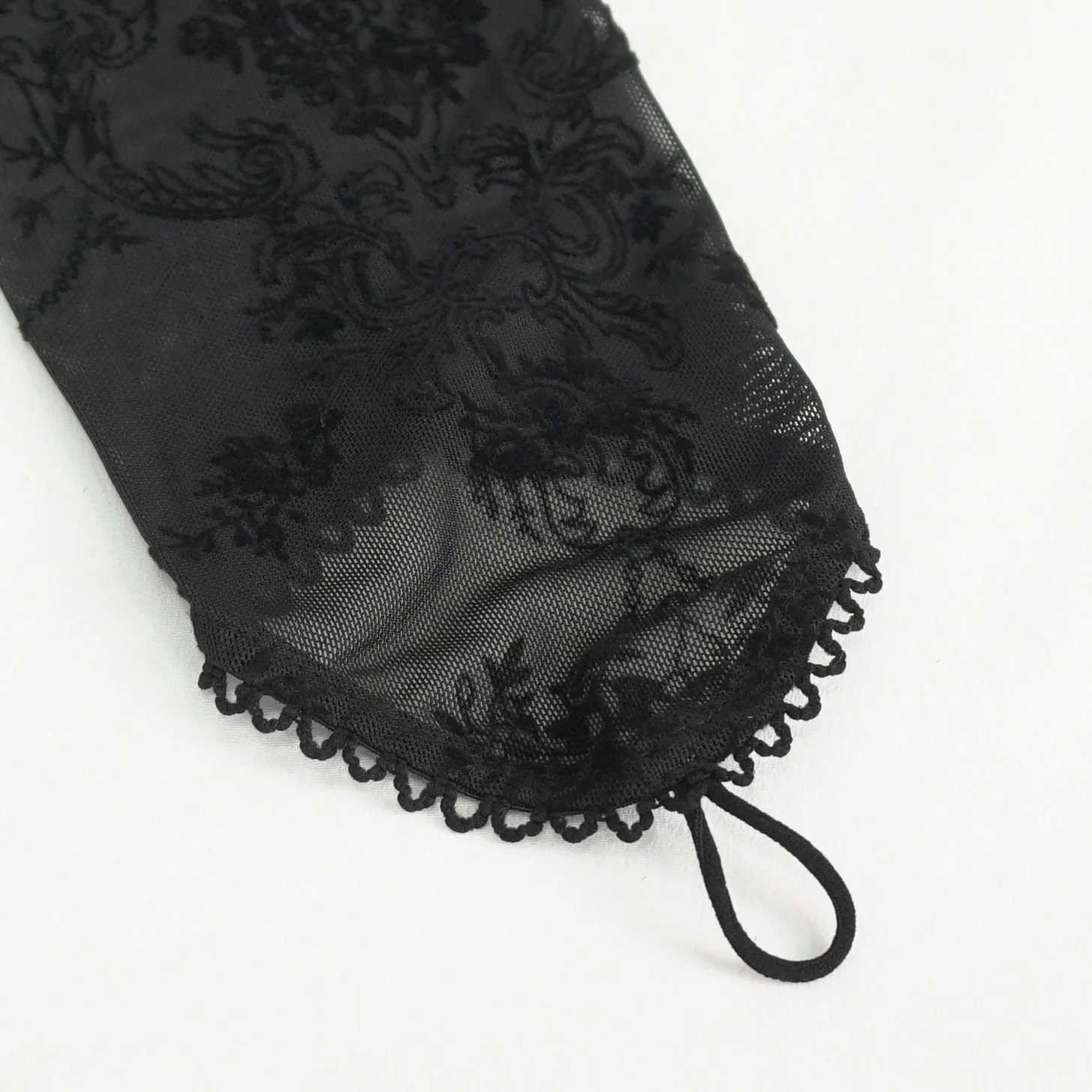Virelle – Sheer Lace Gothic Maxi Dress - Image 12