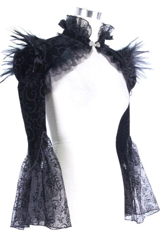 Feathers and Lace Shrug - Image 5