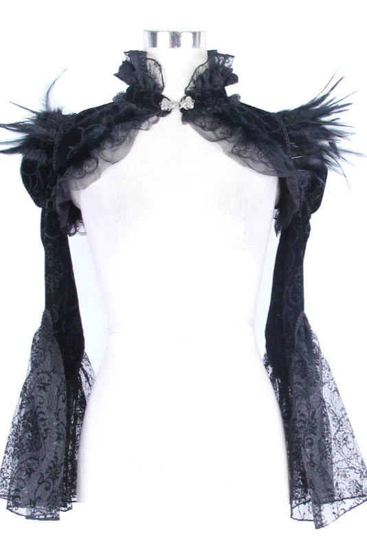 Feathers and Lace Shrug - Image 6