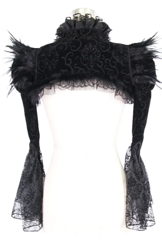 Feathers and Lace Shrug - Image 7