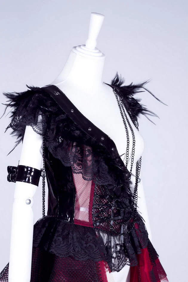 Feathery Fantasy dress - Image 4