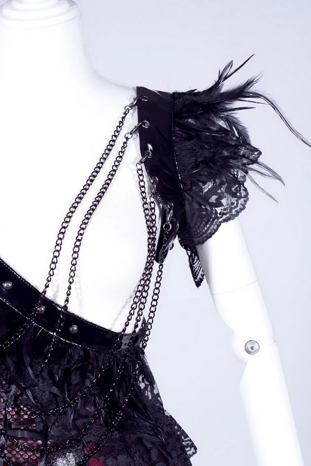 Feathery Fantasy dress - Image 5