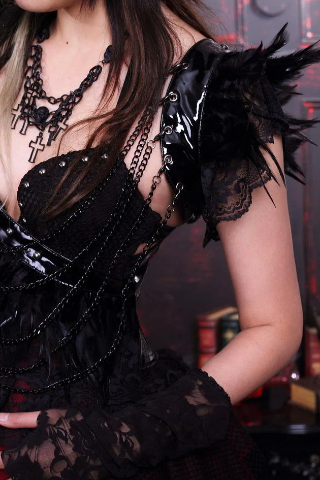 Feathery Fantasy dress - Image 8