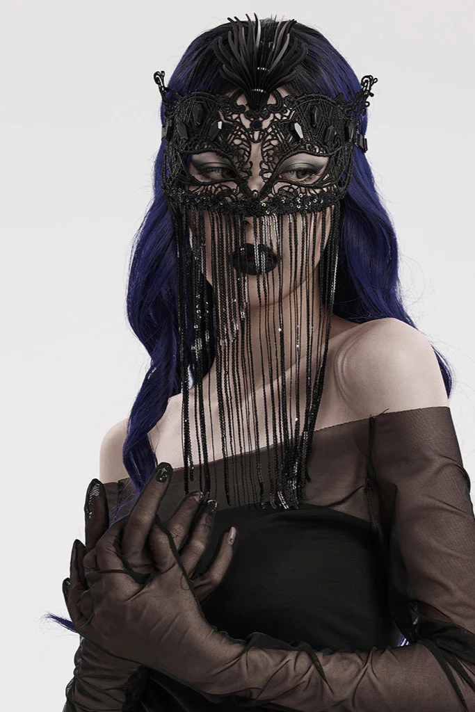 Gothic Bride Masquerade Mask