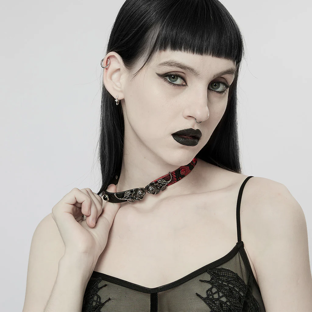 Gothic Rose Choker - Image 3