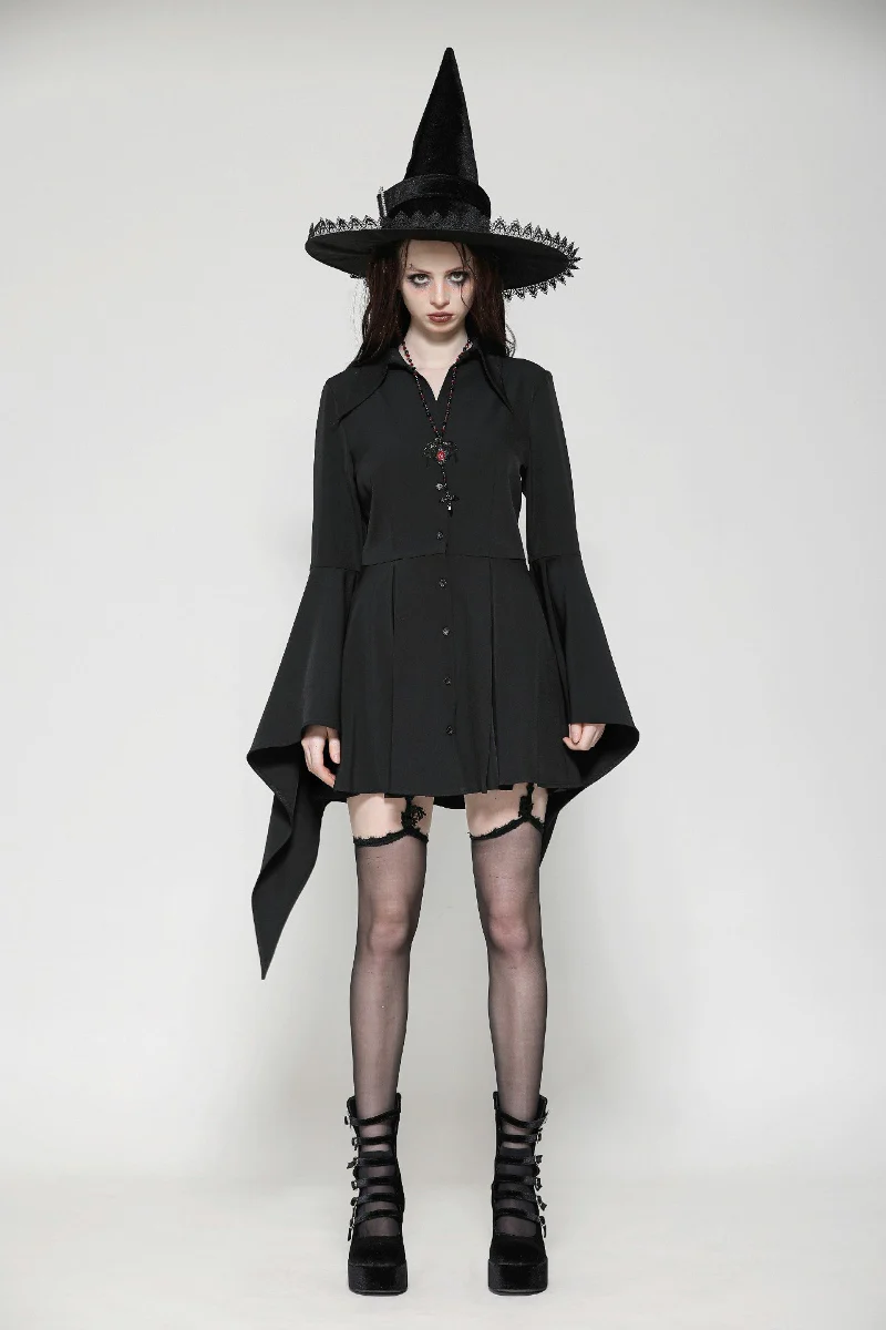 Grimoire Occult Shirt Dress - Image 4