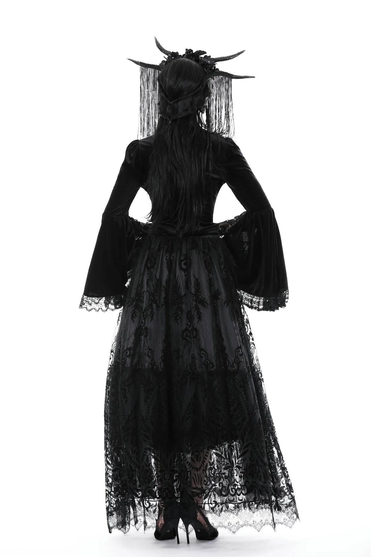 Hollowed in Lace Blouse - Image 6