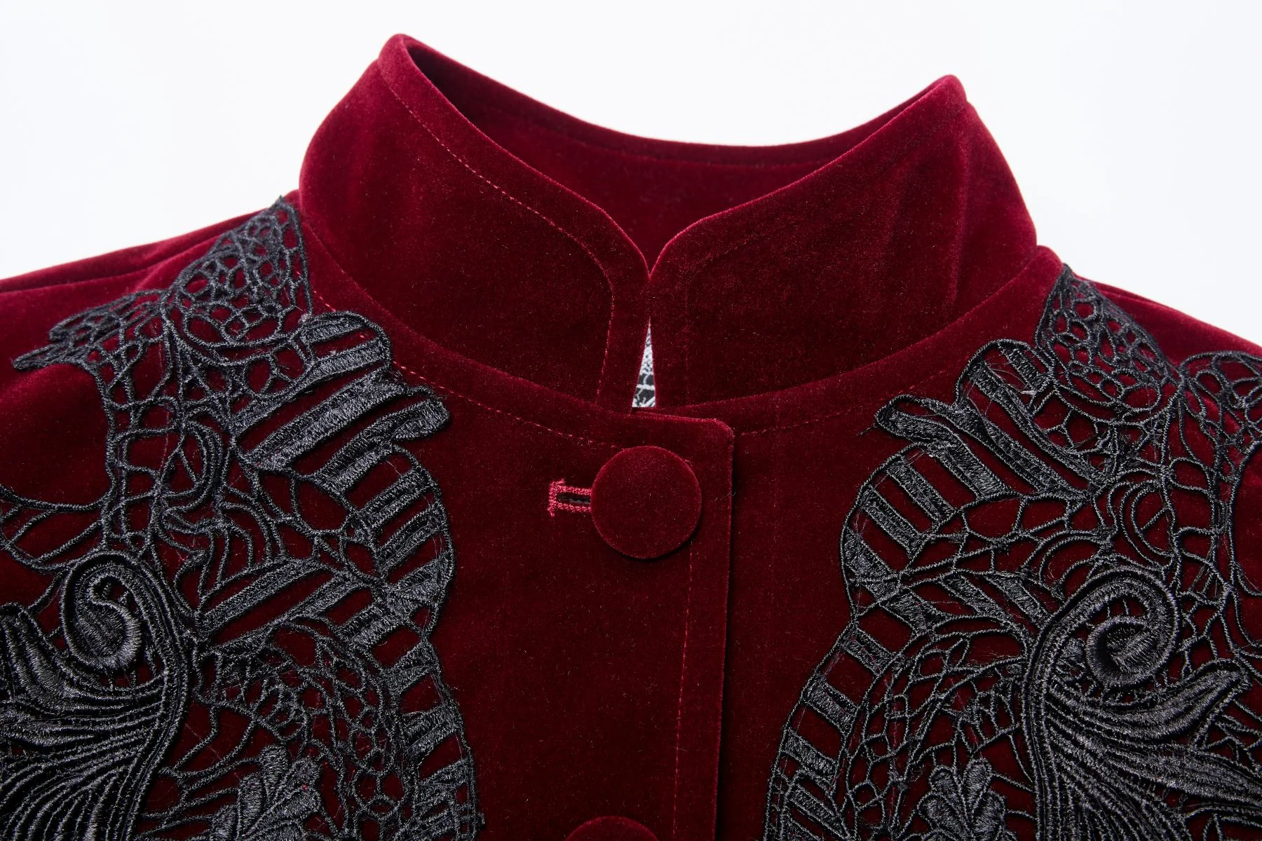 House Draconis Coat in Red - Image 10