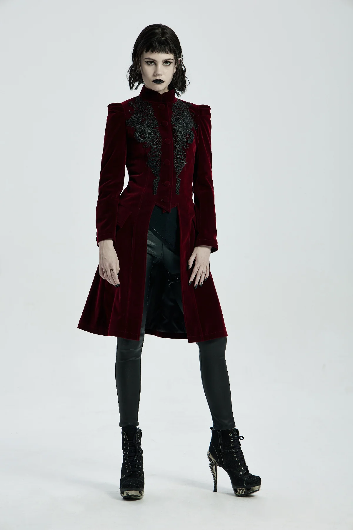 House Draconis Coat in Red - Image 5